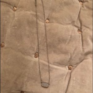 White Kendra Scott necklace